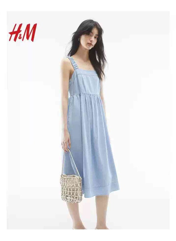 H and M - HM Women's New Loose Lightweight Comfortable And Fashionable Dress - Image 1