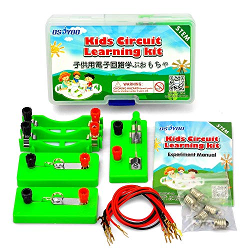 OSOYOO Electricity Circuit Learning Kit for Science StudySeries Circuit Parallel Circuit Physics Experiments Learning Tool - Image 1