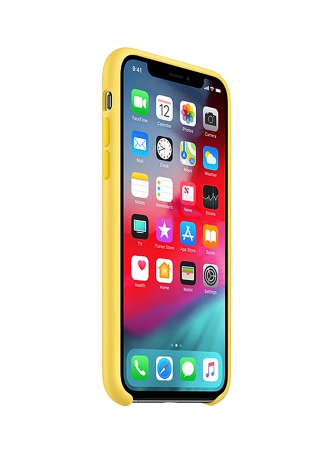 INEIX Protective Back Cover For Apple iPhone XS Max Yellow - Image 4