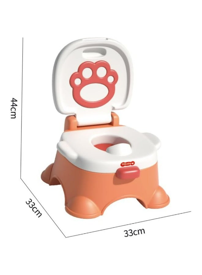 Tiibaby Kids' Plastic Potty Training Seat - Comfortable & Easy-Clean Toddler Toilet Trainer  - Image 2
