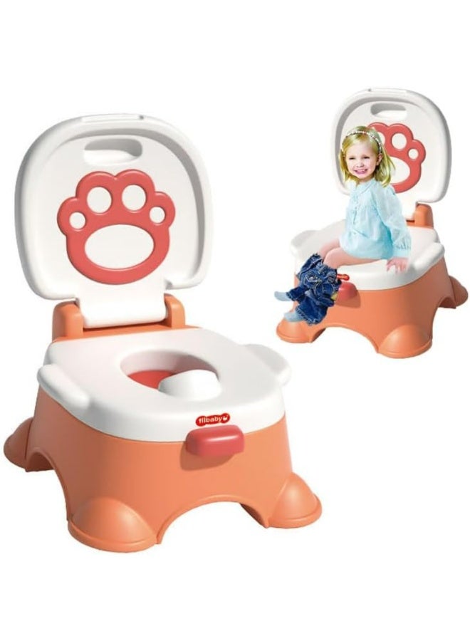 Tiibaby Kids' Plastic Potty Training Seat - Comfortable & Easy-Clean Toddler Toilet Trainer  - Image 4