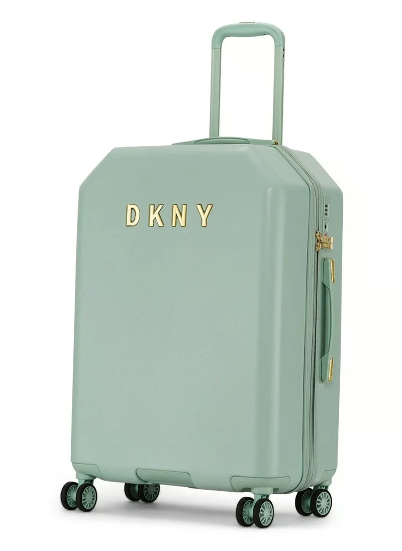 DKNY Allure Hardside Luggage on Wheels for Unisex | Ultra Lightweight ABS on with Spinner Wheels 4 Color MINT SAGE