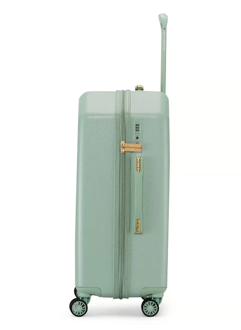 DKNY Allure Hardside Luggage on Wheels for Unisex | Ultra Lightweight ABS on with Spinner Wheels 4 Color MINT SAGE