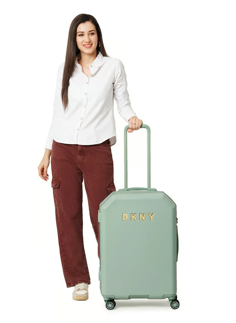 DKNY Allure Hardside Luggage on Wheels for Unisex | Ultra Lightweight ABS on with Spinner Wheels 4 Color MINT SAGE
