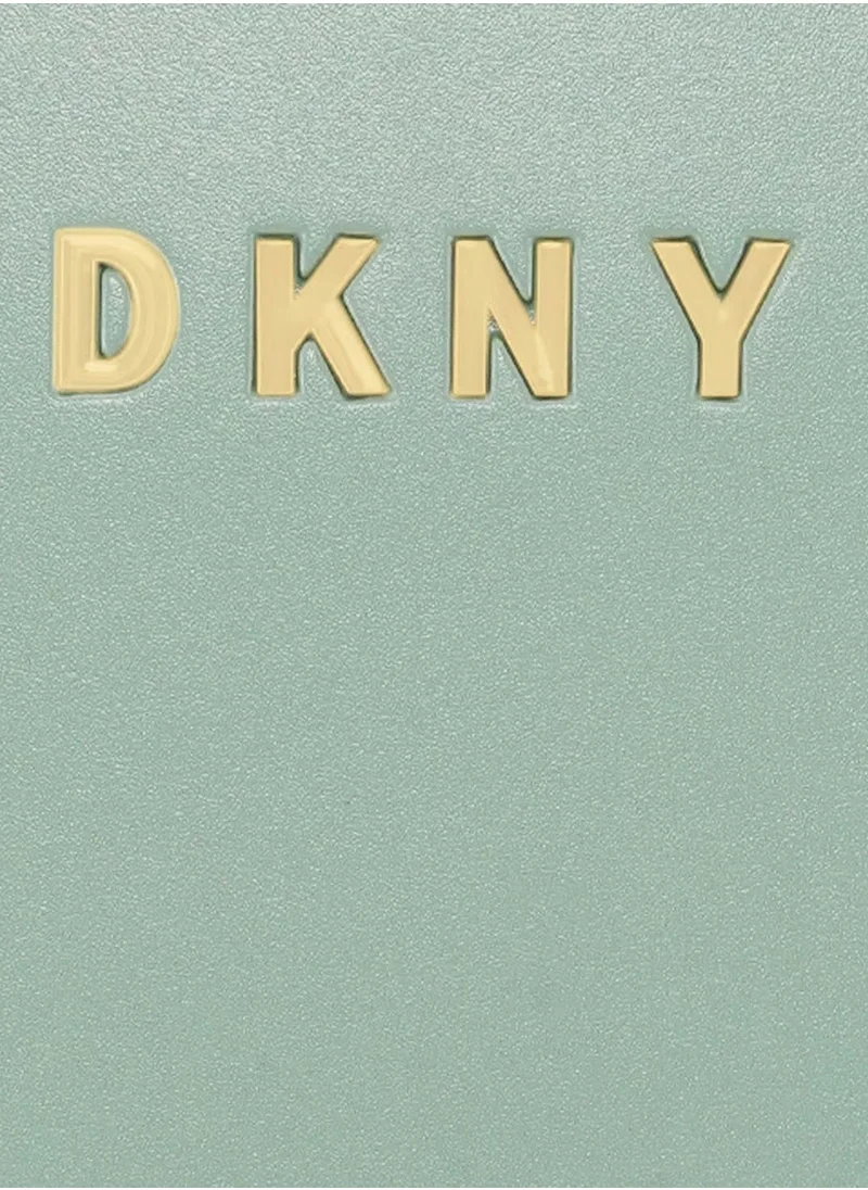 DKNY Allure Hardside Luggage on Wheels for Unisex | Ultra Lightweight ABS on with Spinner Wheels 4 Color MINT SAGE