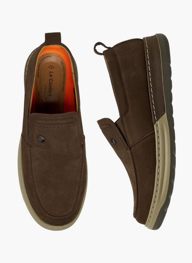 لو كونفورت حذاء رجالي جلدي سهل الارتداء - Image 3