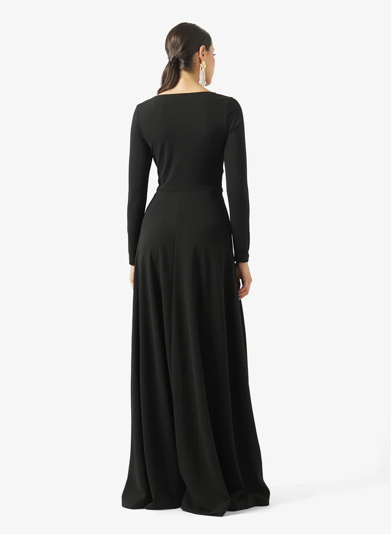 ايلا A-line Dress With Slit