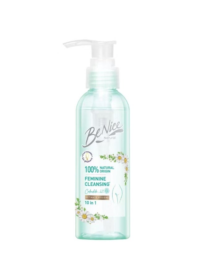 Benice B Nice Thailand Ultra Clean Feminine Cleanser for Sensitive Areas 10 in 1 140ml. - Image 1