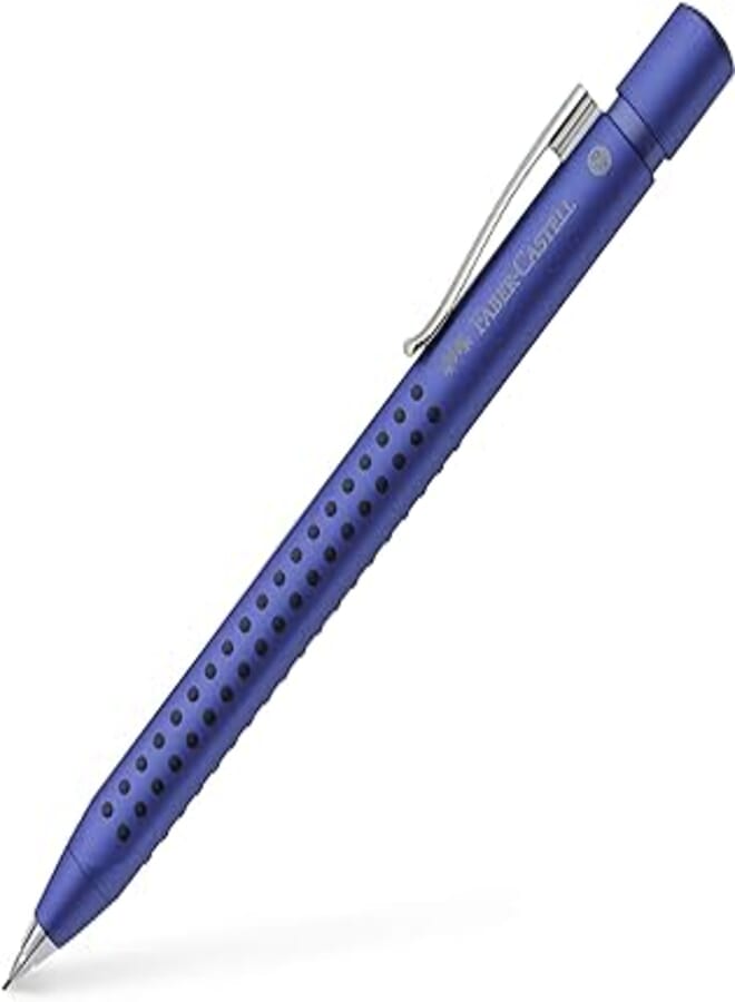 FABER-CASTELL Faber-Castell Grip 2011 Pencil 0.7mm Metallic Blue (japan import)