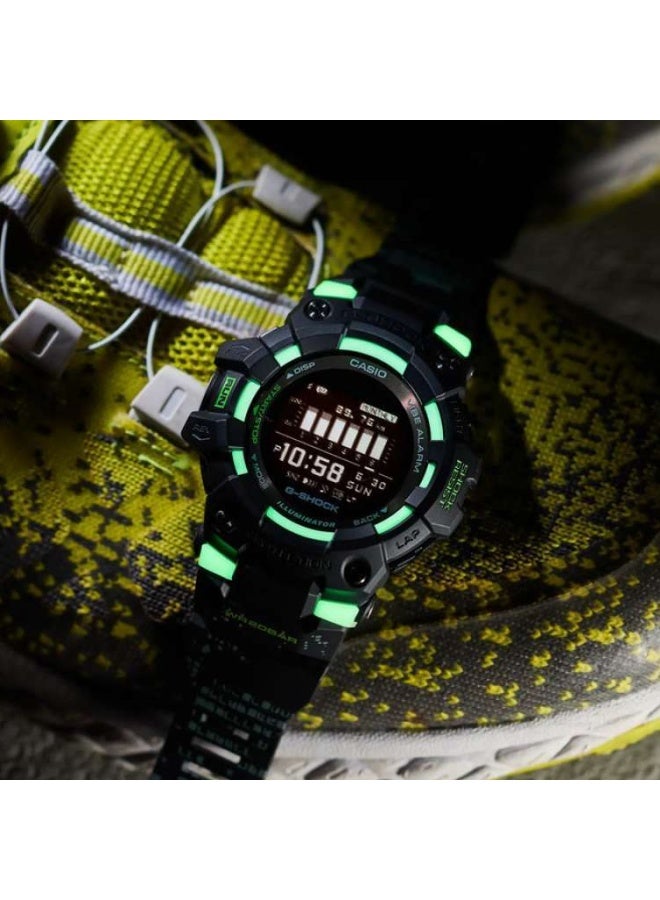 كاسيو ساعة كاسيو جي-شوك GBD-100LM-1DR بلوتوث رياضية رقمية مع عداد خطوات مقاومة للصدمات مقاومة ماء 200 متر لون اسود - Image 4