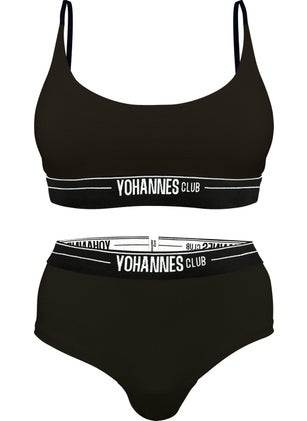 Yohannes Club Yohannesclub, Women, Underwear Set, (Bralet-Hipster), Black  - Image 4
