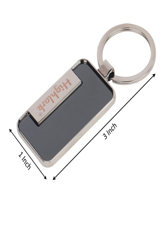 Highlark Metal Keyring & Keychain | Key Chain For Home, Office, Car & Bike | All Vehicles Compatible Keychain | Heavy Duty Key Chain For Men & Women (Pack of 5) - Image 5