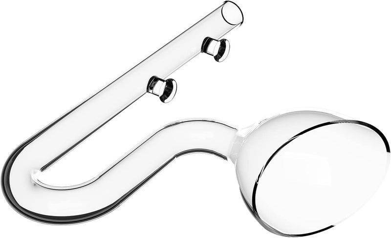 Fzone Aquarium Glass Mini Skimmer Lily Inflow and Outflow Sets for Mini Nano Tanks Filter Pipes(for 1/2inch Tubing) - Image 3