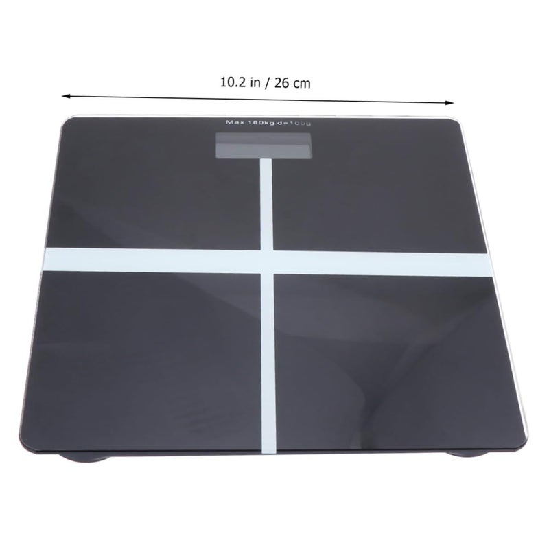 Glass Electronic Weight Scale 1g Accuracy LCD Screen 4 Sensors No Battery Required - Image 5