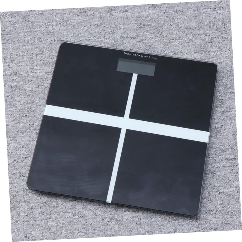 Glass Electronic Weight Scale 1g Accuracy LCD Screen 4 Sensors No Battery Required - Image 4