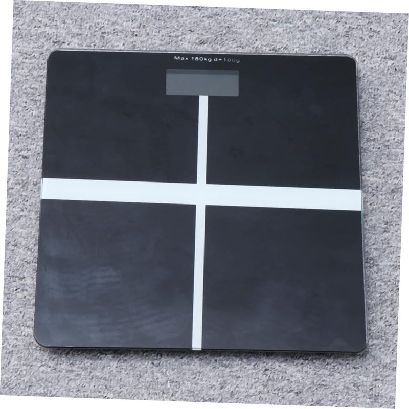 Glass Electronic Weight Scale 1g Accuracy LCD Screen 4 Sensors No Battery Required - Image 3