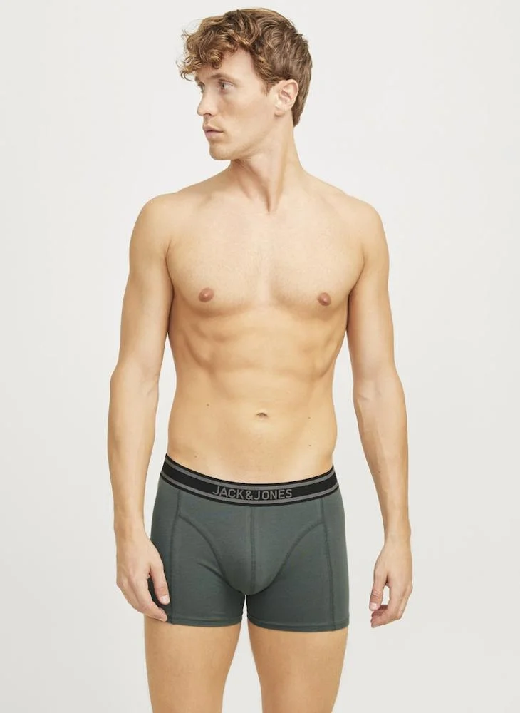 جاك اند جونز 5 Pack Logo Band Trunks