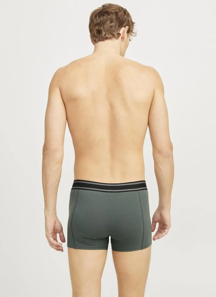 جاك اند جونز 5 Pack Logo Band Trunks