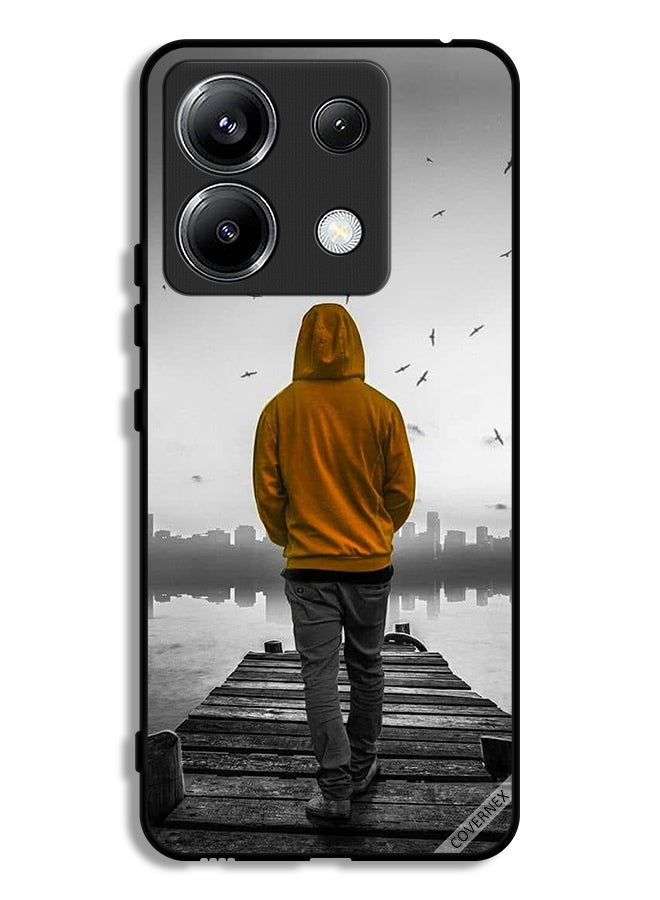 Covernex غطاء حماية Xiaomi Poco X6 5G - ولد حزين يمشي - Image 1