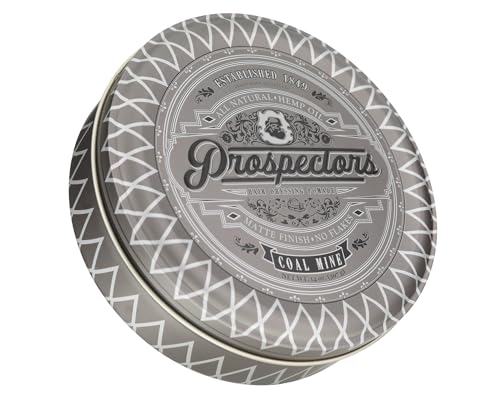 PROSPECTORS Coal Mine Matte Clay Hair Pomade 14 oz Tin Can - Image 1