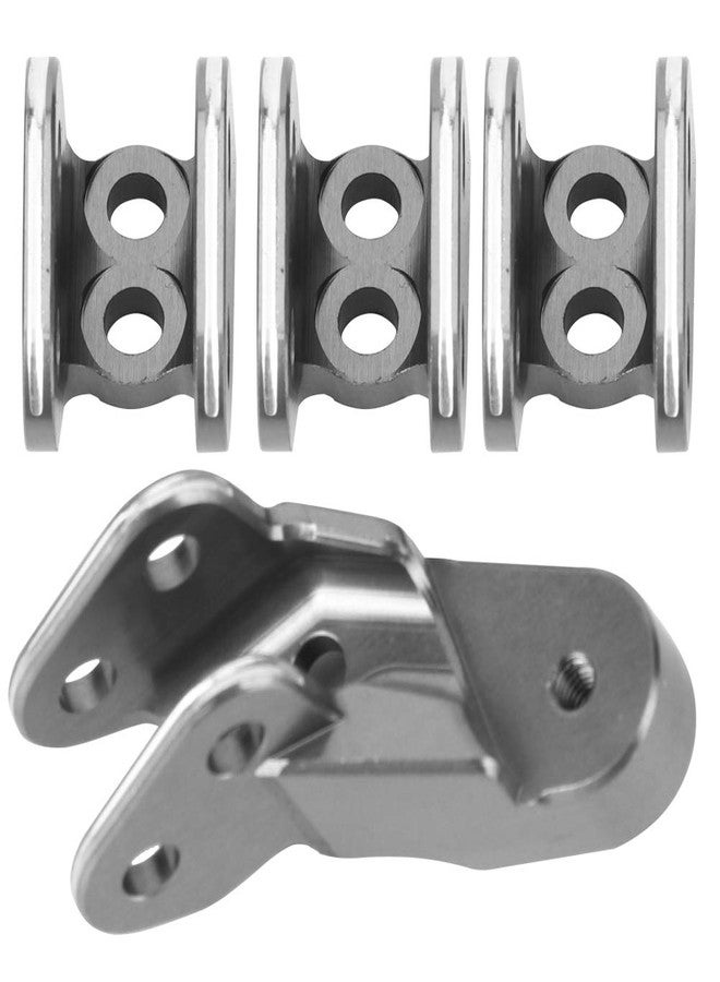 ديلوي مجموعة وصلات تثبيت RC، قطع غيار من سبائك الألومنيوم، متوافقة مع سيارة Redcat Gen8 RC النموذجية (اللون) - Image 4