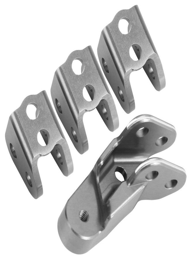 ديلوي مجموعة وصلات تثبيت RC، قطع غيار من سبائك الألومنيوم، متوافقة مع سيارة Redcat Gen8 RC النموذجية (اللون) - Image 5