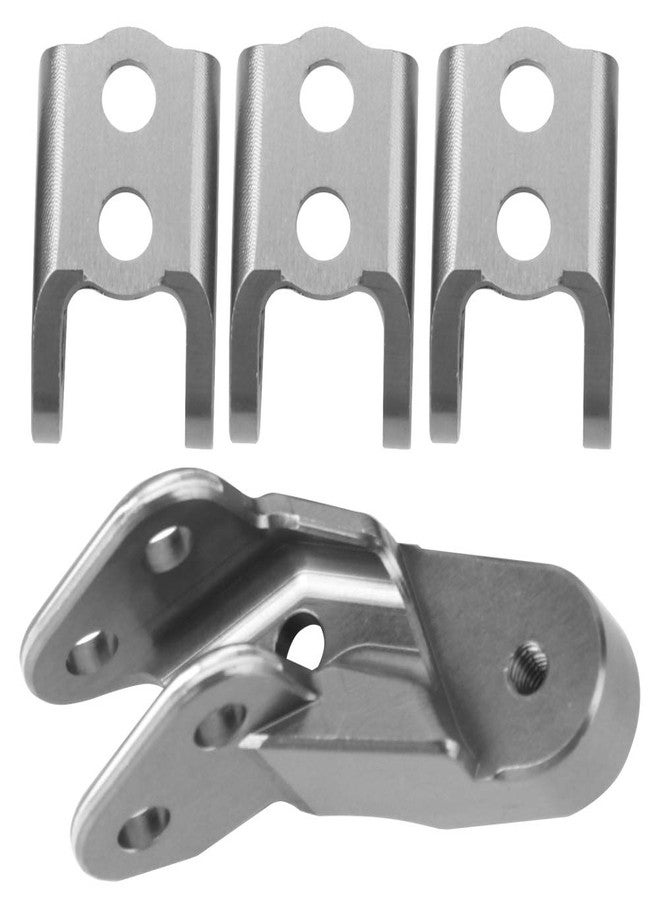 ديلوي مجموعة وصلات تثبيت RC، قطع غيار من سبائك الألومنيوم، متوافقة مع سيارة Redcat Gen8 RC النموذجية (اللون) - Image 2