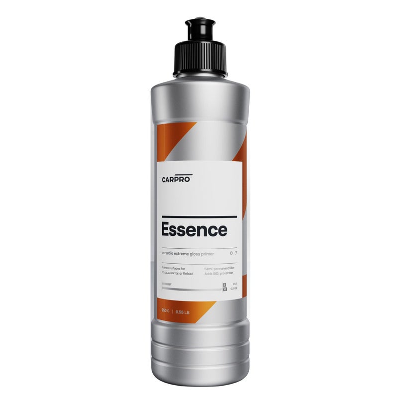CARPRO Essence: Extreme Gloss Primer - SiO2 Protection, Nano-Tech Quartz, Remove Swirls & Build Clear Coat Thicker, Primes Surface for CQUARTZ or Reload, High Gloss Durable Resins - 250ml (8oz) - Image 1