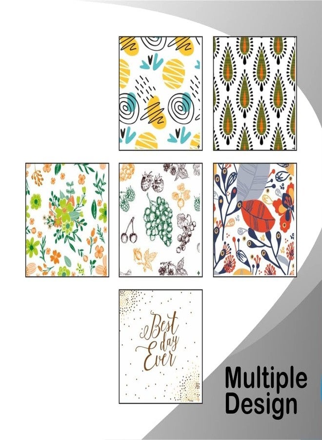 Magic Providers Soft Tissue Paper Napkins 3 Ply (33 X 33 cm) Pack of 2 Printed Tissues (100 Serviettes) | 3PLY Table Napkins | Anniversary/Birthday Party | Event Essential Different Design & Pattern - Image 3