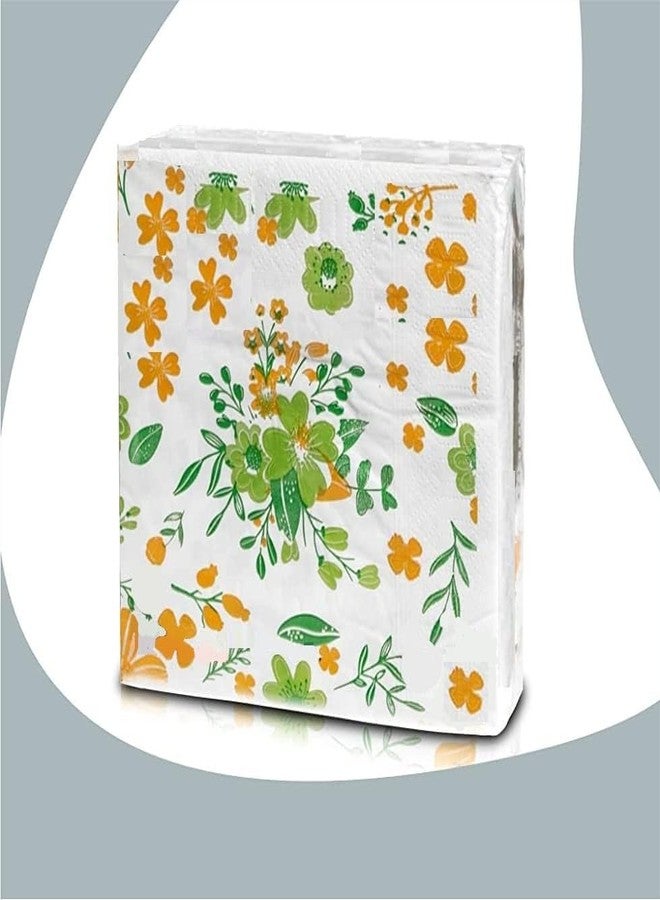 Magic Providers Soft Tissue Paper Napkins 3 Ply (33 X 33 cm) Pack of 2 Printed Tissues (100 Serviettes) | 3PLY Table Napkins | Anniversary/Birthday Party | Event Essential Different Design & Pattern - Image 5