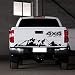 LANZMYAN Truck Tailgate Decal Sticker 4X4 Mountains Graphic Vinyl Body Sticker for Pickup OffRoad Exterior Decoration Accessories 59 x 106Black - Image 2