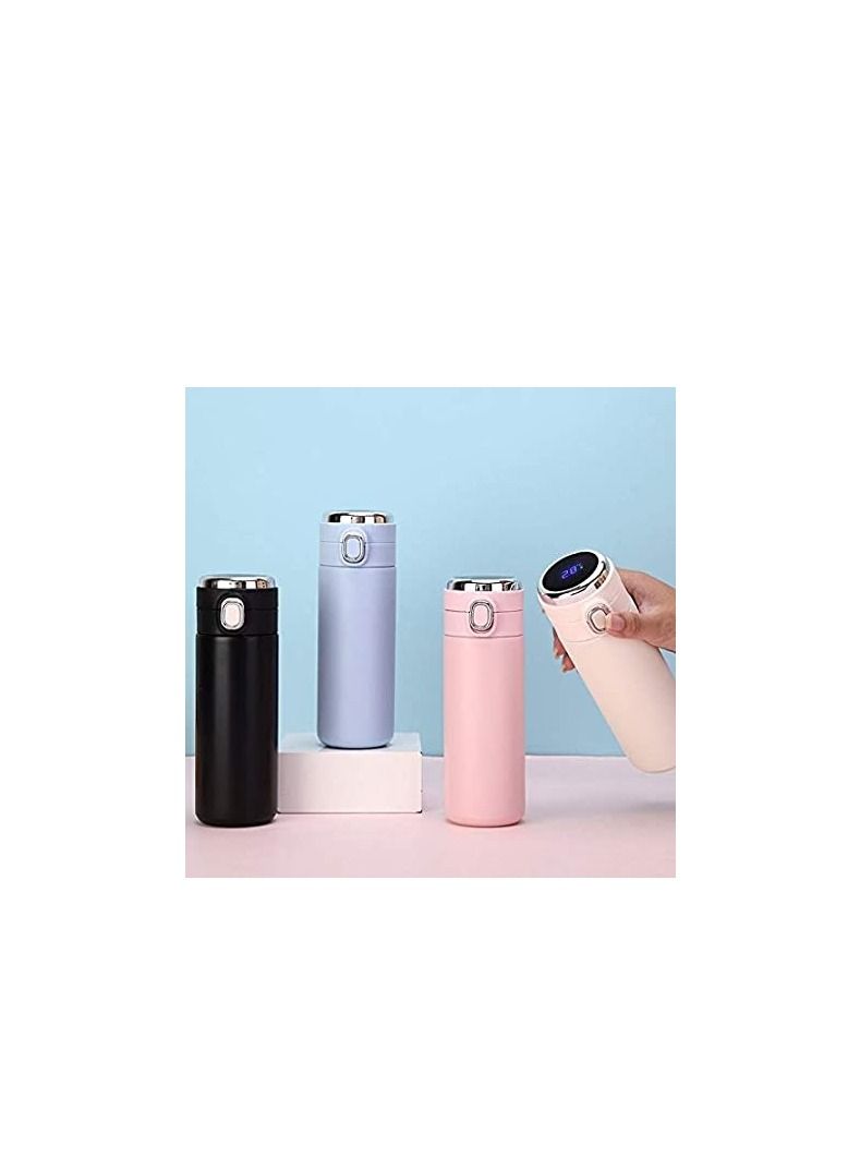 400ML Vacuum Flask Leak-proof Double Wall Stainless Steel Vacuum Insulated Water Bottle for Business Trip - Image 5