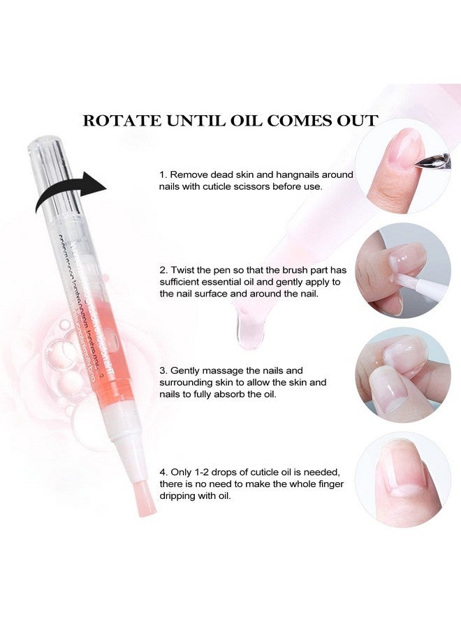 Fokostar 15Pcs Scented Cuticle Oil Pen Set Nail Repair & Growth Professional Manicure Kit For Dry Skin 2.8 Fl Oz - Image 2