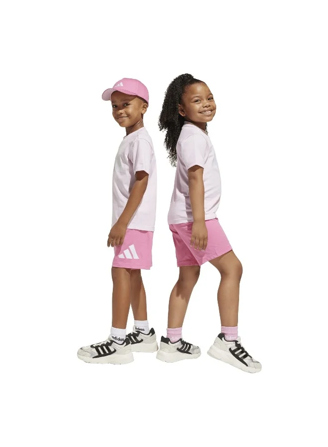 adidas Lk Bl T-Set 160 Pink Training Suits For Kids 3-4Y