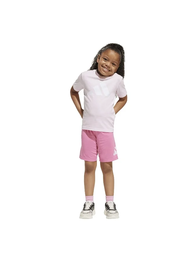 adidas Lk Bl T-Set 160 Pink Training Suits For Kids 3-4Y