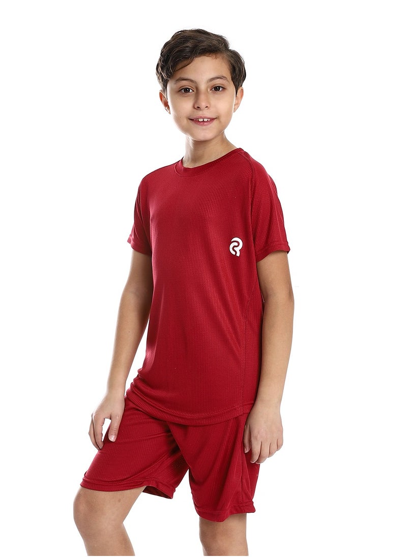 Caesar - Boys Sport T-Shirt With Short Set - Image 1