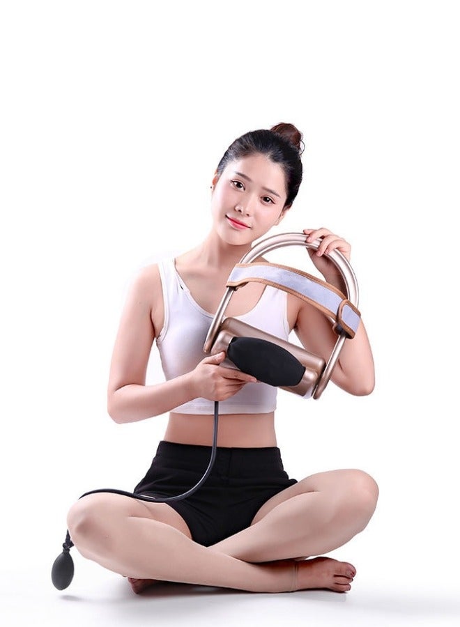 Ru syanl Cervical Traction Massager Neck Physiotherapy Device for Neck Pain Relief with Air Pressure Bag  - Image 2