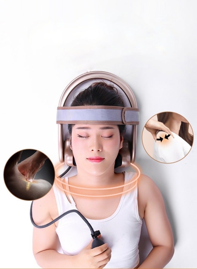 Ru syanl Cervical Traction Massager Neck Physiotherapy Device for Neck Pain Relief with Air Pressure Bag  - Image 5