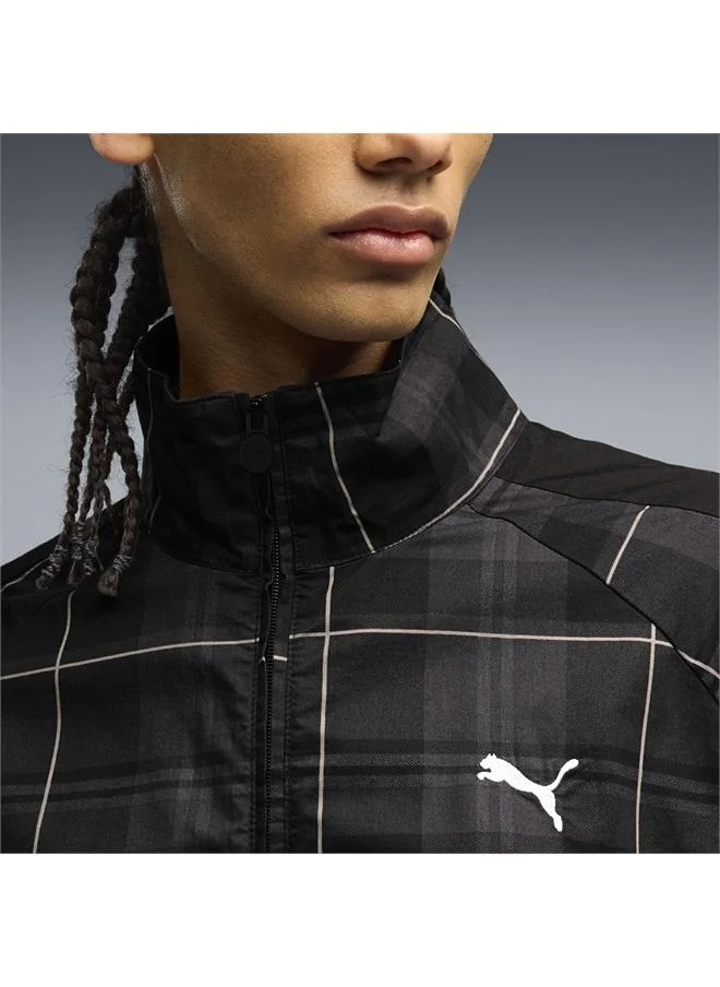 بوما T7 Relaxed Tartan Track Jacket Men