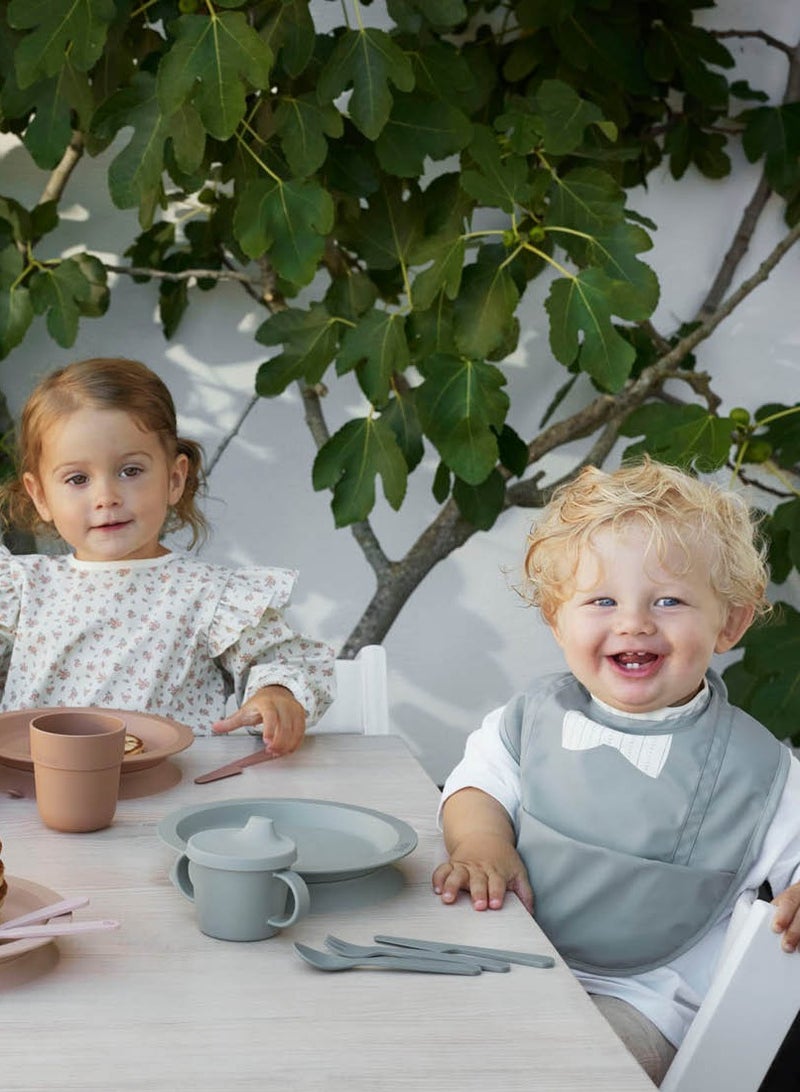 Elli Junior Elodie Details - Baby Bib - Pebble Green - Image 2