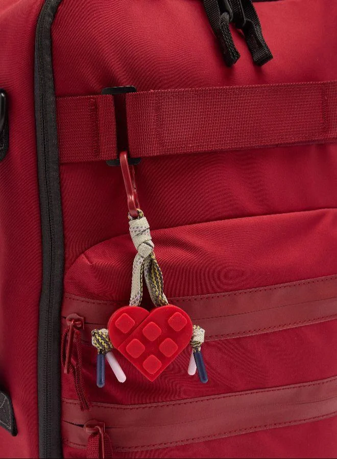 بارفوا حقيبة ظهر مقصورة من النايلون مع سحر القلب