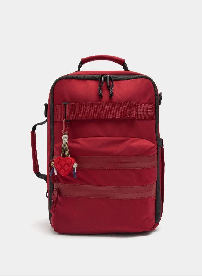 بارفوا حقيبة ظهر مقصورة من النايلون مع سحر القلب