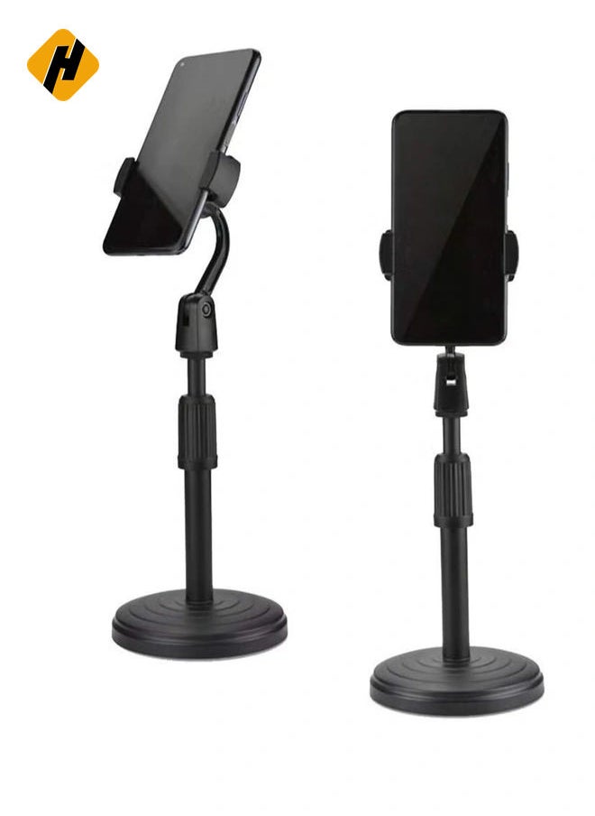 HuHa - Foldable & Adjustable Smartphone Phone Mobile Stand Holder for Live/Vlogs Special Design for Streaming, Video Blogs, Online Classes, Streaming, Shooting Field - Image 1