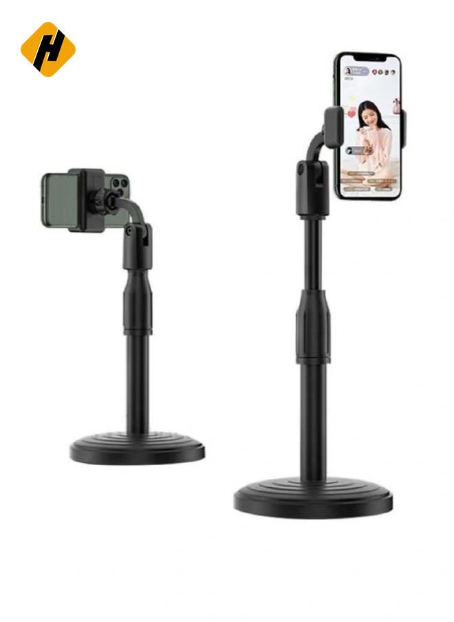 HuHa - Foldable & Adjustable Smartphone Phone Mobile Stand Holder for Live/Vlogs Special Design for Streaming, Video Blogs, Online Classes, Streaming, Shooting Field - Image 1