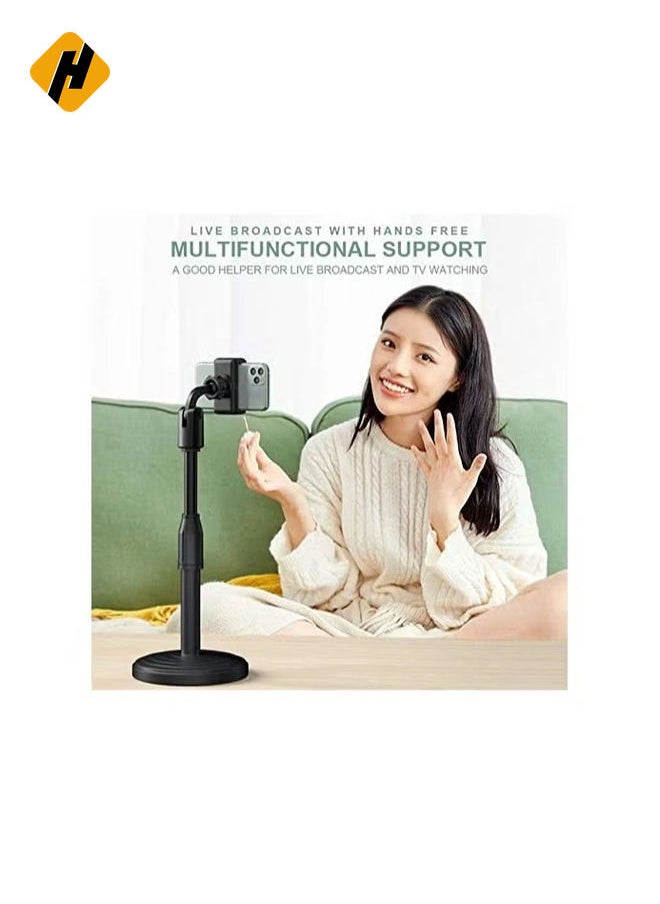 HuHa - Foldable & Adjustable Smartphone Phone Mobile Stand Holder for Live/Vlogs Special Design for Streaming, Video Blogs, Online Classes, Streaming, Shooting Field - Image 1