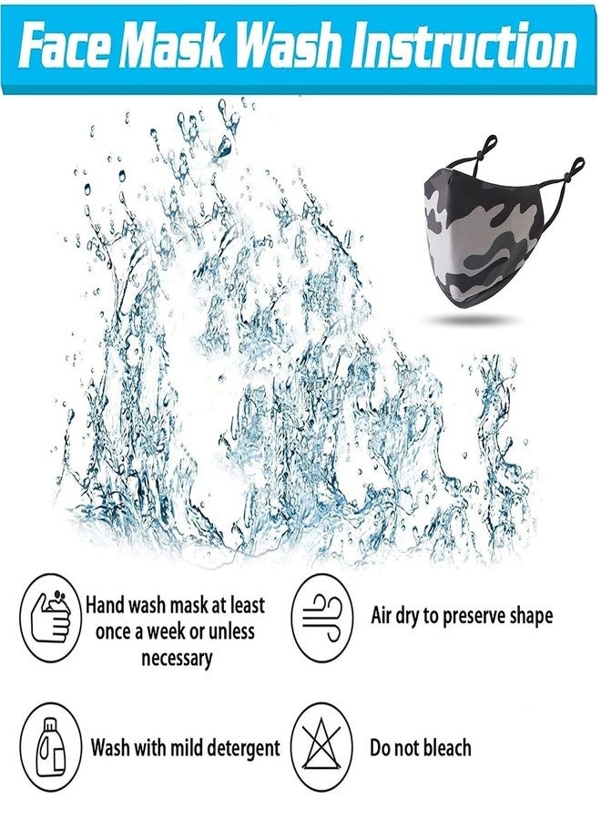 مابل قناع وجه قطني للأطفال من مابل | قابل لإعادة الاستخدام والغسل | مضاد للتلوث | ترشيح ثلاثي الطبقات | قناع واقٍ للأطفال | تشكيلة متنوعة وعصرية للبنات والأولاد والبنات (مقاس 12، للأطفال من عمر 3 إلى 6 سنوات) - Image 5