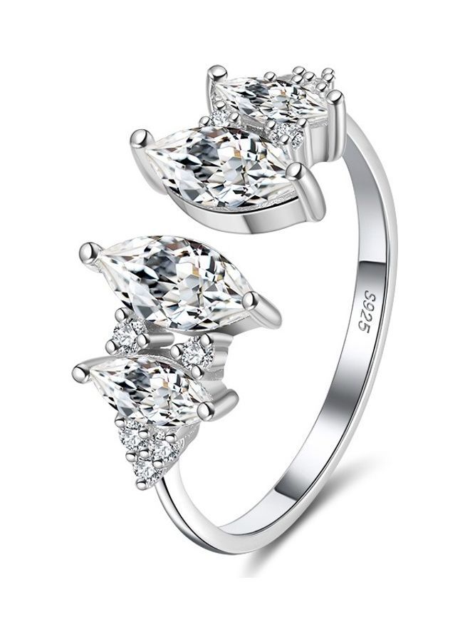 NIBEMINENT Zircon Marquise Cut Ring - Image 1