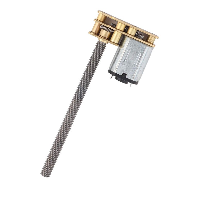 N20 Gear Motor 12V 100RPM DC High Force Low Noise M4 55mm Shaft Replacement for Electronic Deceleration Motor Lift Mechanical Arms 2W Capacity 18g Weight - Image 2