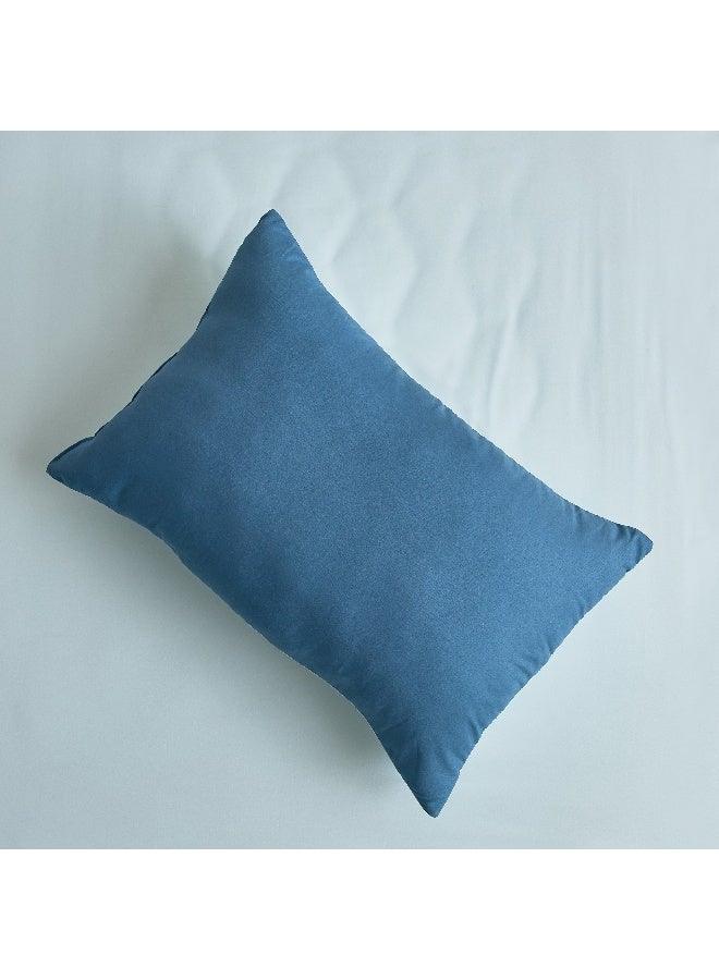 Home Box Microfibre Filled Pillow - Blue - 40x60 cm - Image 5