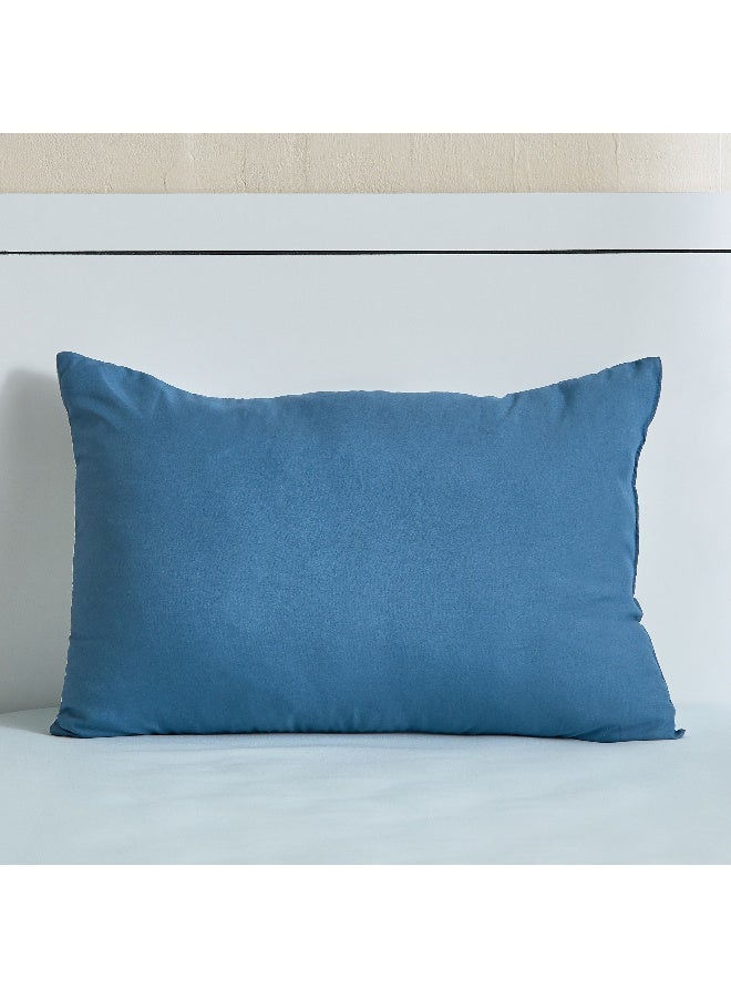 Home Box Microfibre Filled Pillow - Blue - 40x60 cm - Image 2
